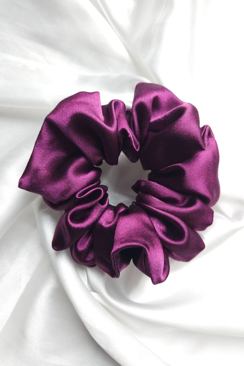Large Scrunchies in Purple