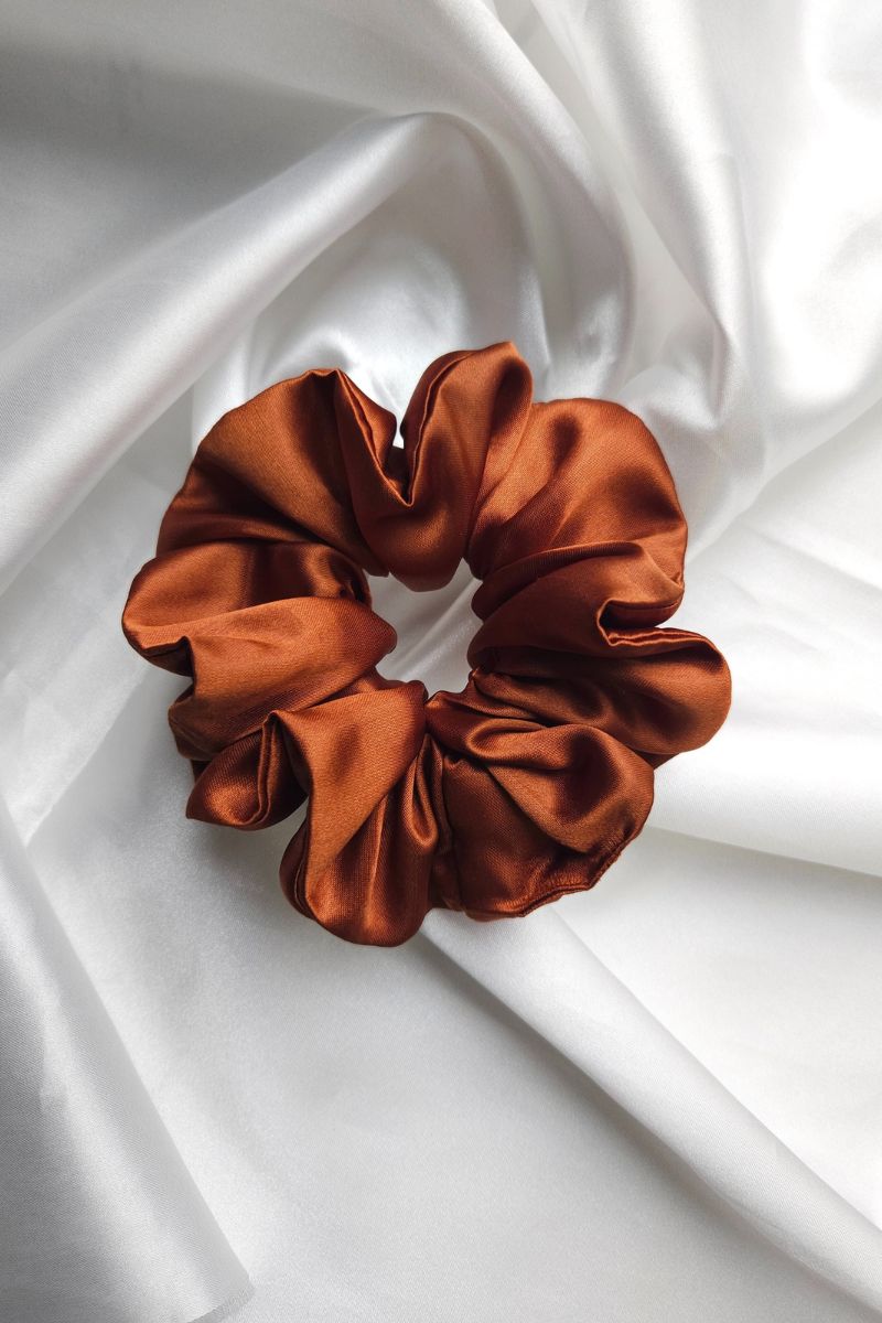 Large Scrunchies in Orange