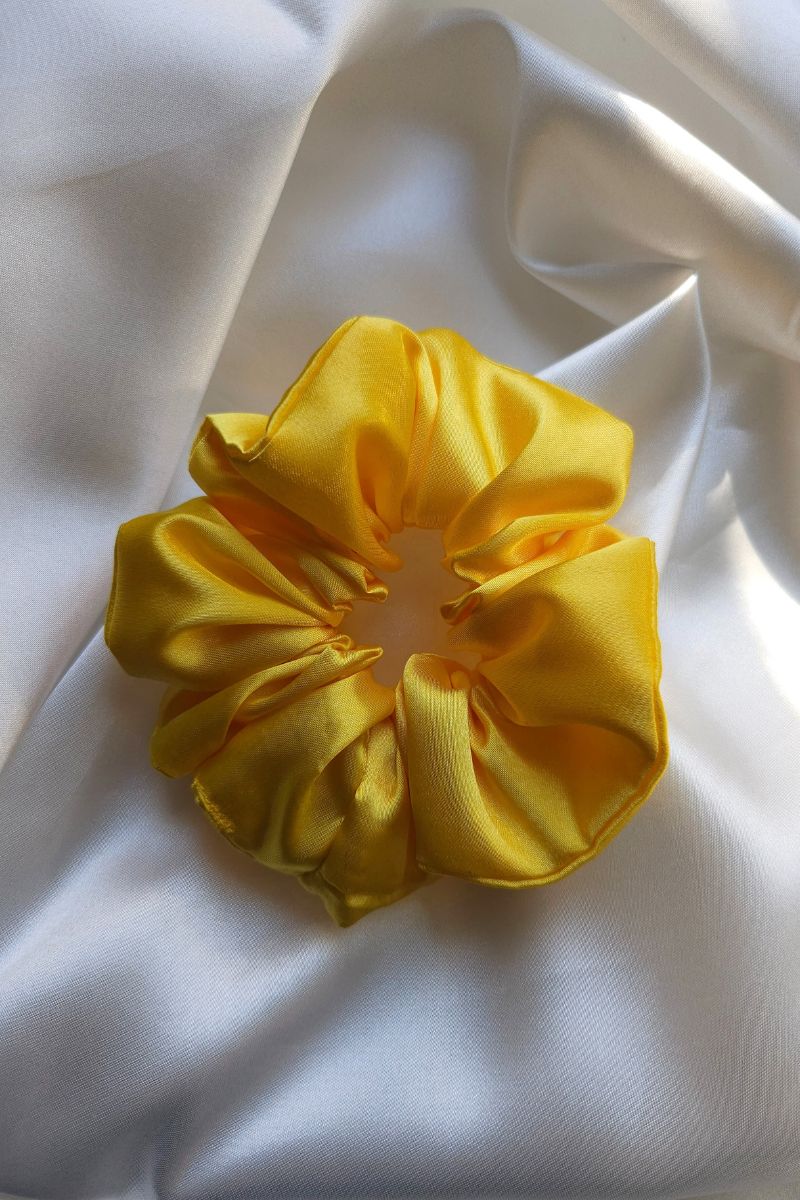 Large Scrunchies in Yellow