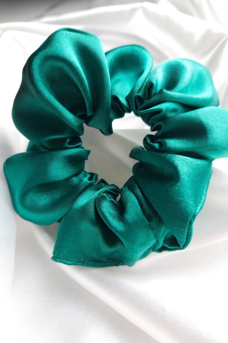 Large Scrunchies in Green