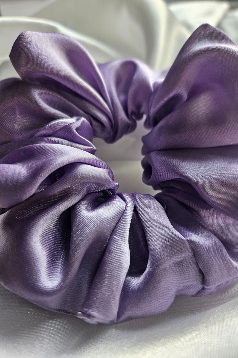 Large Scrunchies in Purple