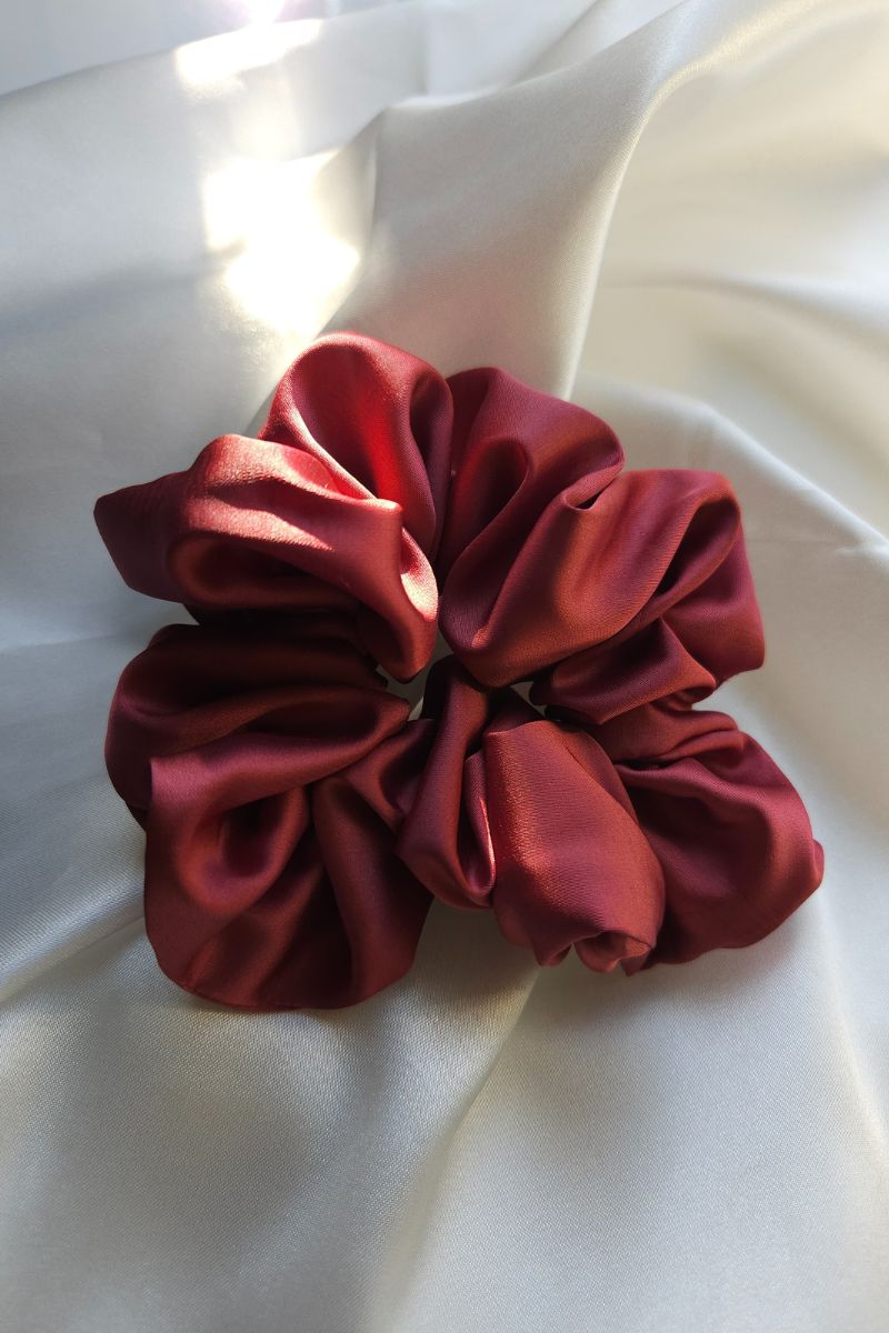 Large Scrunchies in Red