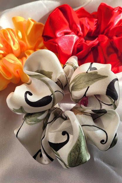 Floral Scrunchies