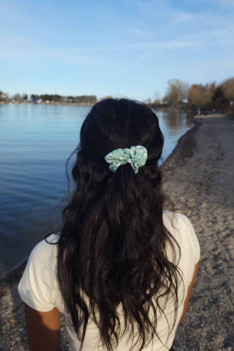 Polka-Dot Scrunchies