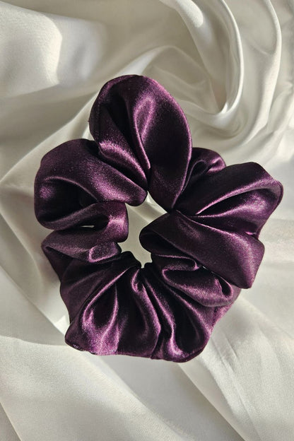 Large Scrunchies in Purple